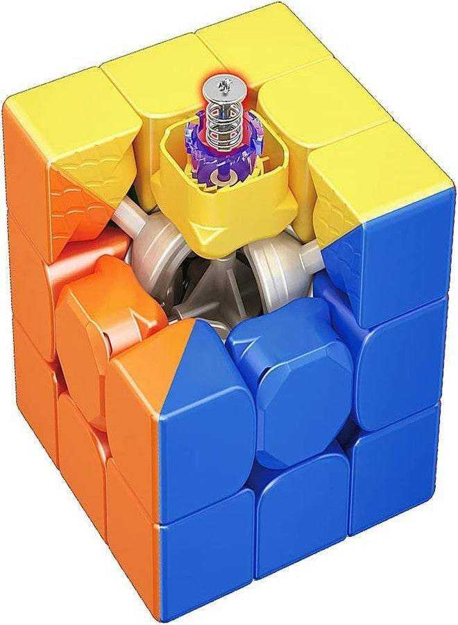 HAWKISTER Kid Moyu Super RS3M 2022 3X3 Magnetic Speed Cube, Moyu RS3 M Magnetic Professional 3X3 Stickerless Speed Cube, Upgraded Ver. Of The Moyu RS3M 2021 & 2020,Super RS 3M Series Magnetic Version - Image 1